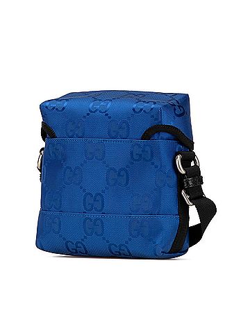 Gucci Gucci GG Nylon Bag Shoulder 643858 Blue Black Women's GUCCI (view 2)