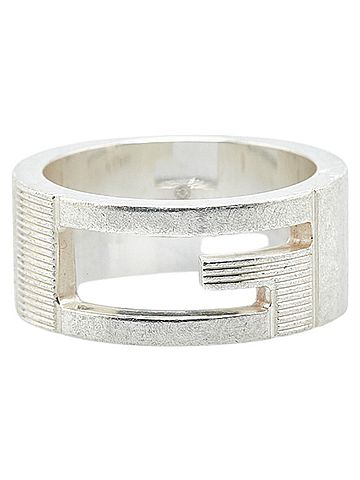 Gucci Gucci G Logo Open Ring #9 SV925 Silver Women's GUCCI (view 2)