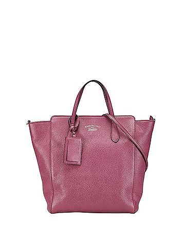 Gucci GUCCI Handbag Shoulder Bag Purple Leather Women's (view 1)