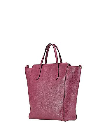 Gucci GUCCI Handbag Shoulder Bag Purple Leather Women's (view 2)