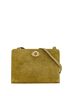 Salvatore Ferragamo 100% Suede Green Salvatore Ferragamo Shoulder Bag Green Khaki Suede Women's One size - photo 1