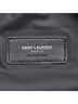Saint Laurent Black Green Saint Laurent Clutch Bag Pouch 414764 Black Khaki Canvas Leather Women's SAINT LAURENT One size - photo 8