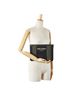 Saint Laurent Black Green Saint Laurent Clutch Bag Pouch 414764 Black Khaki Canvas Leather Women's SAINT LAURENT One size - photo 10