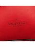 Valentino 100% Leather Red Valentino Rockstud Backpack Red Leather Women's One size - photo 11