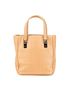 Chanel 100% Leather Tan CHANEL Chocolate Bar Handbag Tote Bag Beige Leather Women's One size - photo 1