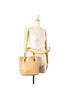 Chanel 100% Leather Tan CHANEL Chocolate Bar Handbag Tote Bag Beige Leather Women's One size - photo 11
