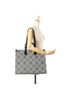 Louis Vuitton White Black Blue Louis Vuitton Monogram On the Go GM Handbag Tote Bag M57207 Black White Blue Canvas Leather Women's LOUIS VUITTON One size - photo 11
