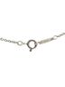 Tiffany 100% Sterling Silver Black Tiffany & Co. Triple Ribbon Necklace, Silver and Gold, SV925 18K Women's, TIFFANY One size - photo 6