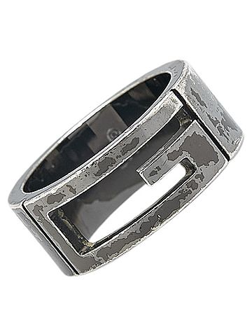 Gucci Gucci G Logo Open Ring #10 SV925 Silver Women's GUCCI (view 1)
