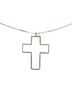 Gucci 100% Sterling Silver Multi Color Gucci Cross Necklace SV925 Silver Women's GUCCI One size - photo 1
