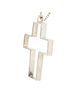 Gucci 100% Sterling Silver Multi Color Gucci Cross Necklace SV925 Silver Women's GUCCI One size - photo 2