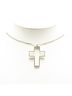 Gucci 100% Sterling Silver Multi Color Gucci Cross Necklace SV925 Silver Women's GUCCI One size - photo 6