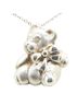Tiffany 100% Sterling Silver Multi Color Tiffany & Co. Teddy Bear Necklace, SV925 Silver, Women's. TIFFANY One size - photo 2