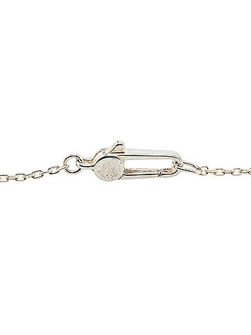 Gucci Gucci logo plate necklace in SV925 silver for women. (view 2)