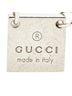 Gucci 100% Sterling Silver Tan Gucci logo plate necklace in SV925 silver for women. One size - photo 4