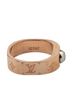 Louis Vuitton 100% Metal Pink Louis Vuitton Nanogram Berg Ring Size: M M00214 Pink Gold Silver Plated Metal Women's LOUIS VUITTON One size - photo 5