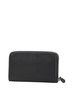 Prada Black Prada Triangle Plate Long Wallet Black Nylon Leather Women's PRADA One size - photo 2