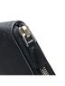 Prada Black Prada Triangle Plate Long Wallet Black Nylon Leather Women's PRADA One size - photo 6