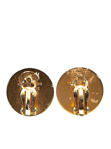 Hermès Hermes Serie Earrings Gold Plated Women's HERMES (view 2)
