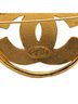 Chanel 100% Metal Gold Toned Chanel Coco Mark Brooch Gold Plated Women's CHANEL One size - photo 3