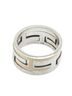 Hermès 100% Sterling Silver Silver Toned Hermes Move Ash Ring #52 SV925 Silver Women's HERMES One size - photo 4