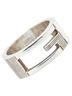 Gucci 100% Sterling Silver Silver Toned Gucci Branded G Ring #11 SV925 Silver Women's GUCCI One size - photo 1
