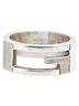 Gucci 100% Sterling Silver Silver Toned Gucci Branded G Ring #11 SV925 Silver Women's GUCCI One size - photo 2
