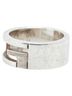 Gucci 100% Sterling Silver Silver Toned Gucci Branded G Ring #11 SV925 Silver Women's GUCCI One size - photo 3