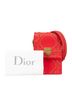 Christian Dior 100% Leather Gold Red Christian Dior Dior Diorama Stud Chain Shoulder Bag Red Gold Leather Women's One size - photo 11