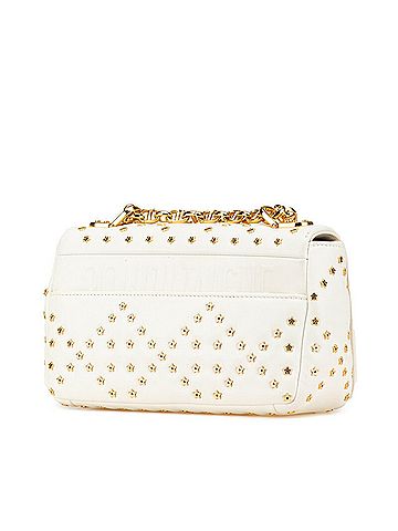 Christian Dior Christian Dior Caro Lucky Star Chain Shoulder Bag White Calfskin Women's (view 2)