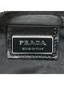 Prada 100% Nylon Black Prada Triangle Plate Shoulder Bag Black Nylon Women's PRADA One size - photo 10