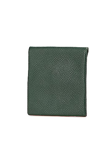 Hermès Hermes Bastia Coin Case Vert Rousseau Epsom Leather Women's HERMES (view 2)
