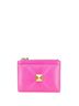 Valentino 100% Leather Gold Pink Valentino Roman Stud Coin Case Pink Gold Leather Women's VALENTINO One size - photo 1