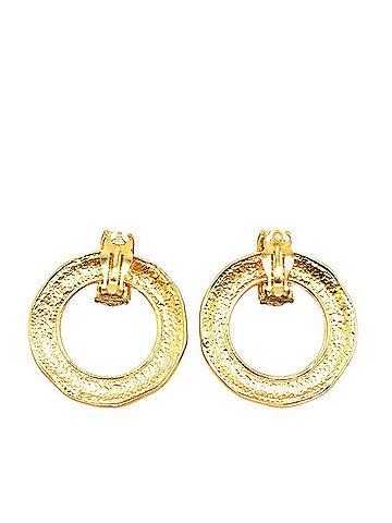 Chanel Chanel Earrings Gold Plated Women's CHANEL (view 2)