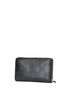 Gucci 100% Leather Black Gucci GG Embossed Zip Around Organizer Long Wallet 625563 Black Leather Women's GUCCI One size - photo 2