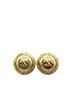 Chanel 100% Metal Gold Toned Chanel Coco Mark Earrings Gold Plated Women's CHANEL One size - photo 1