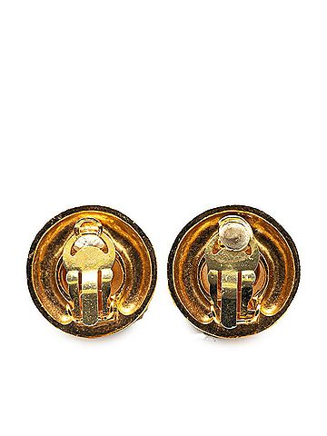 Chanel Chanel Earrings Gold Plated Fake Pearl Women's CHANEL (view 2)