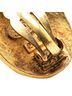 Chanel 100% Metal Gold Toned Chanel Coco Mark Oval Earrings Gold Plated Women's CHANEL One size - photo 4