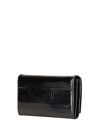 Cartier Cartier Happy Birthday Long Wallet Black Enamel Women's CARTIER (view 2)