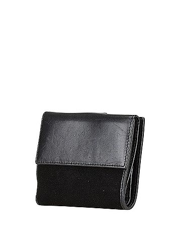 Gucci Gucci Jackie Tri-fold Wallet 035 2126 2129 Black Gold Leather Suede Women's GUCCI (view 2)