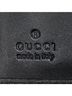Gucci Gold Black Gucci Jackie Tri-fold Wallet 035 2126 2129 Black Gold Leather Suede Women's GUCCI One size - photo 10