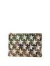 Valentino Brown Valentino Camouflage Star Clutch Bag in Khaki and Brown Nylon Leather for Men One size - photo 2