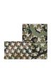 Valentino Brown Valentino Camouflage Star Clutch Bag in Khaki and Brown Nylon Leather for Men One size - photo 11