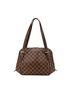 Louis Vuitton Brown Louis Vuitton Damier Belem MM Handbag N51174 Brown PVC Leather Women's LOUIS VUITTON One size - photo 1