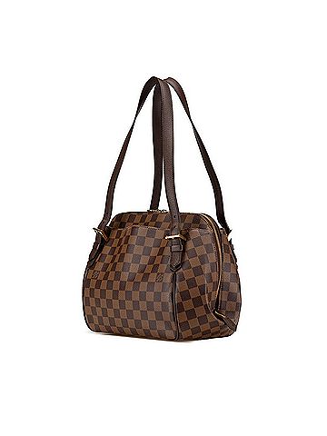 Louis Vuitton Louis Vuitton Damier Belem MM Handbag N51174 Brown PVC Leather Women's LOUIS VUITTON (view 2)