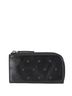 Versace 100% Leather Black Versace Medusa Wallet/Coin Case Black Leather Women's VERSACE One size - photo 1