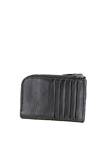 Versace Versace Medusa Wallet/Coin Case Black Leather Women's VERSACE (view 2)