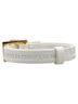 Loewe 100% Leather White LOEWE Bracelet White Leather Women's One size - photo 2
