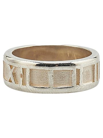 Tiffany Tiffany & Co. Atlas Ring, SV925 Silver, Women's (view 2)