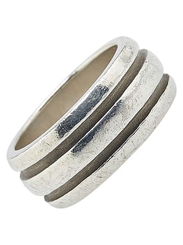 Tiffany Tiffany Grooved Ring, SV925 Silver, Women's, TIFFANY & Co. (view 1)